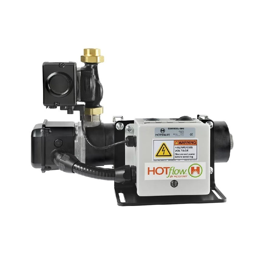 Hotstart CSM heater style A with a union pump