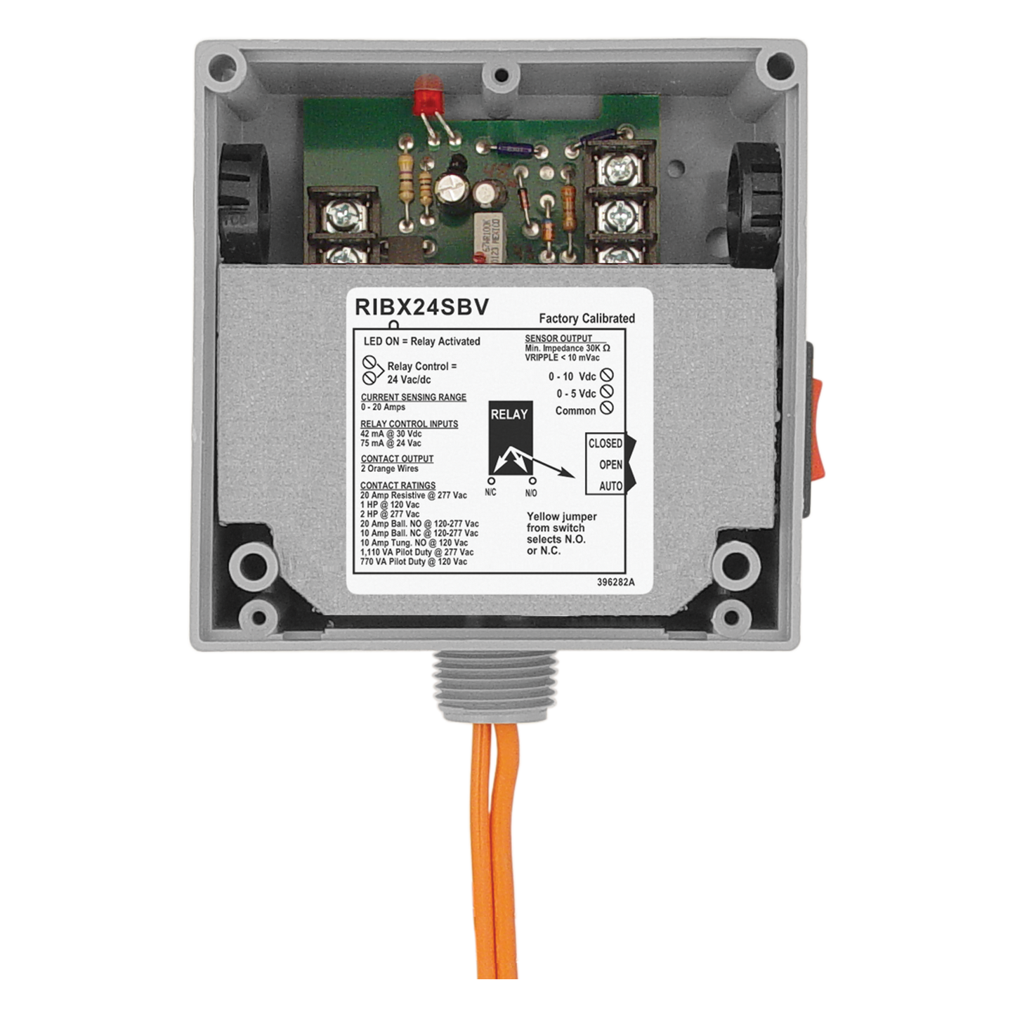 RIBX24SBV industrial relay