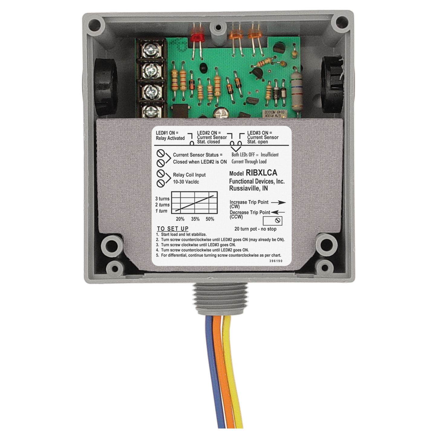 RIBXLCA industrial relay