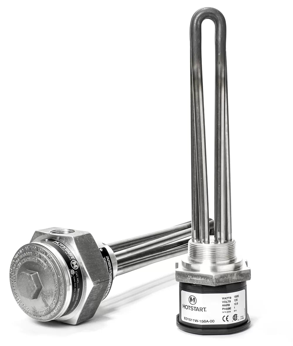 Hotstart industrial Immersion heaters - weathertight E0 models