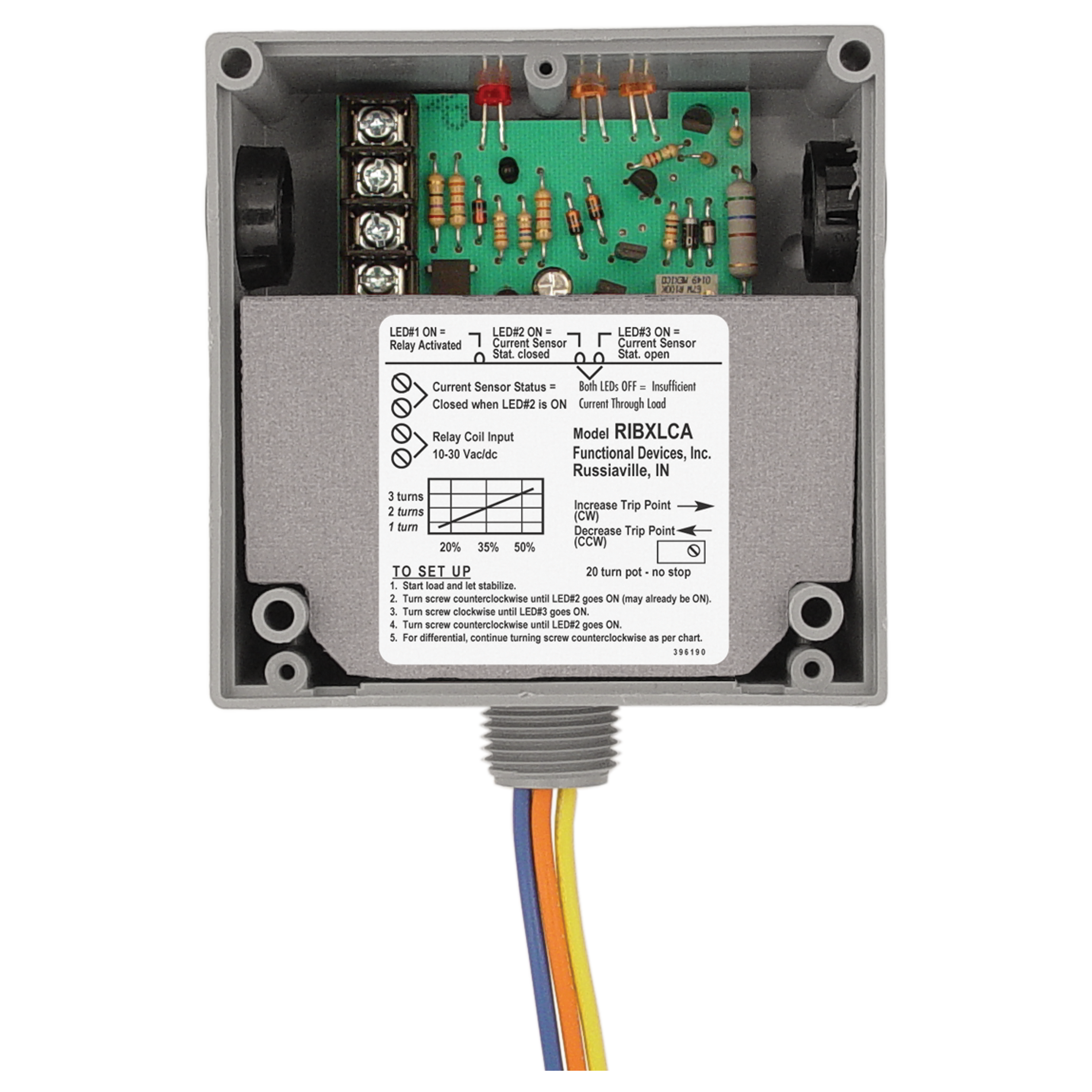 RIBXLCA industrial relay